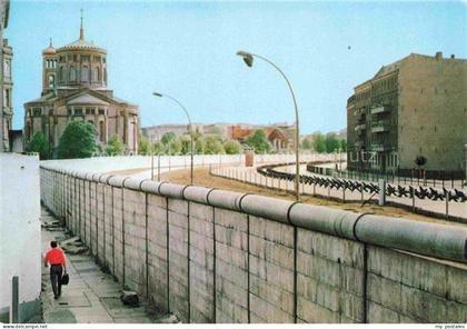 Berliner Mauer Berlin Wall BERLIN Kreuzberg Bethaniendamm St. Thomaskirche