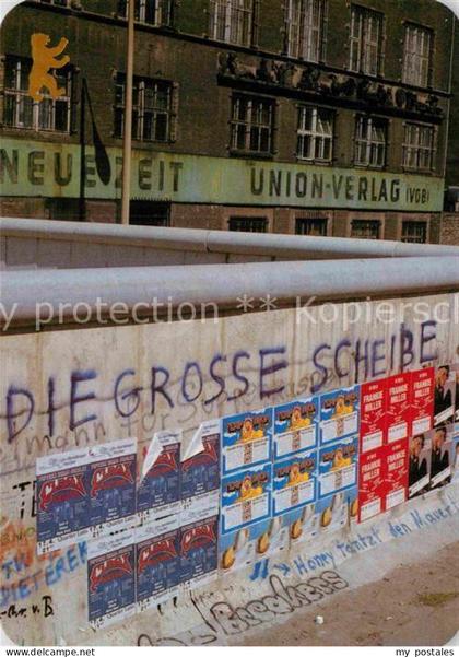 Berliner Mauer Berlin Wall Graffiti