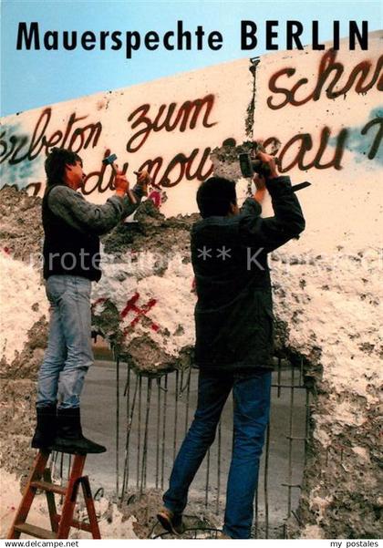 Berliner Mauer Berlin Wall Mauerspechte