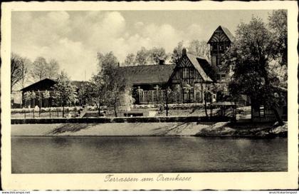 CPA Berlin Lichtenberg Hohenschönhausen, Gaststätte, Terrassen, Orankesse