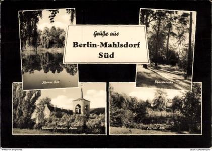 CPA Berlin Marzahn Mahlsdorf Süd, Körner-See, Pferdebucht, Theodor Fliedner Heim