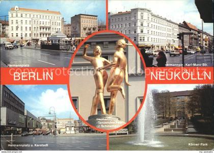 Neukoelln Hermannplatz Tanzendes Paar Karstadt Koerner Park