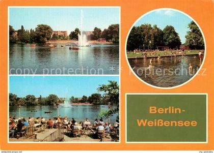 Weissensee Berlin Partien am Weissensee