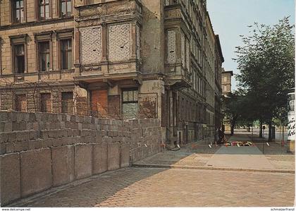 AK Berlin Grenze Berliner Mauer Wall Bernauer Straße a Ackerstraße Hussitenstraße Brunnenstraße Brunnenviertel SBZ