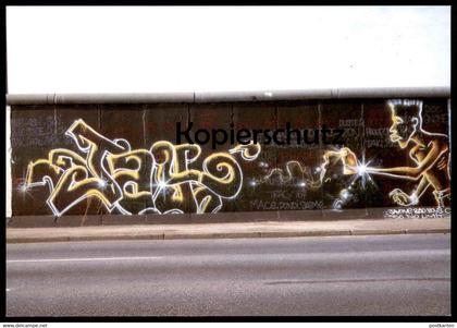 ÄLTERE POSTKARTE BERLIN JAYONE BERLINER MAUER THE WALL LE MUR GRAFFITI ART cpa AK postcard Ansichtskarte