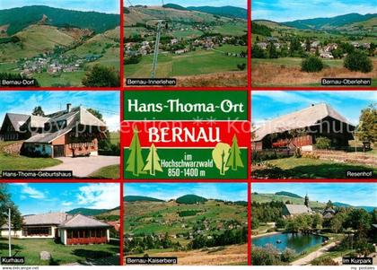 Bernau Schwarzwald Bernau Dorf Innerlehen Oberlehen Hans Thoma Geburtshaus Resen