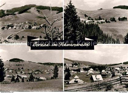 Bernau Schwarzwald Panorama