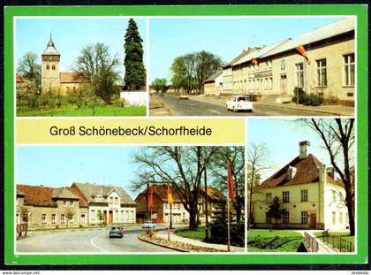 F7389 - TOP Groß Schönebeck - Konsum Gaststätte Zur Schorfheide Kulturhaus - Bild und Heimat Reichenbach
