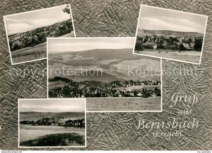 Bernsbach Gesamtansicht Landschaftspanorama