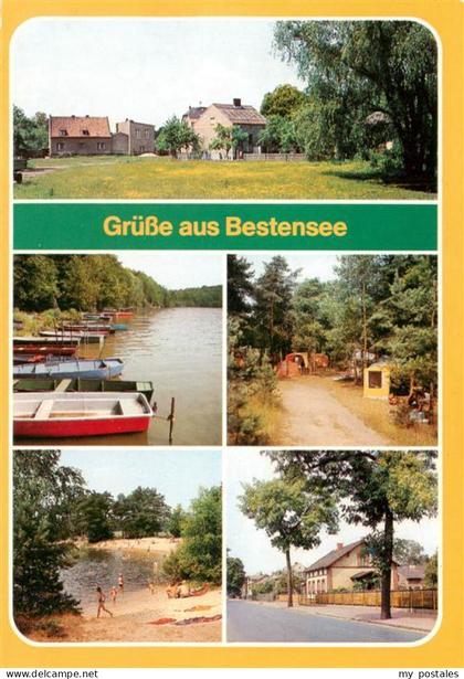 Bestensee Teilansicht Am Paetzer Hintersee Campingplatz am Kiessee Hauptstrasse