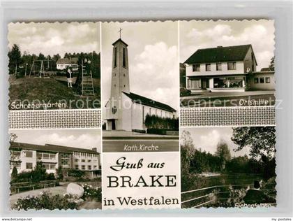 Brake Westfalen Schrebergarten Siebenteiche Kirche