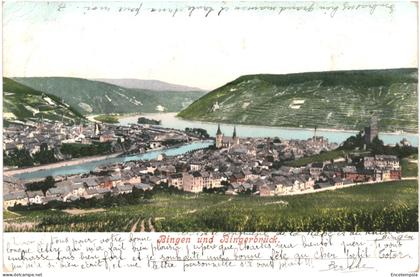 CPA  Carte Postale Germany Bingen am Rhein  Bingen und Bingerbruck 1903 VM75460ok
