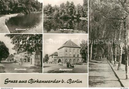 Birkenwerder Boddensee Am Moenchsee Hauptstrasse Hauptpostamt Allee