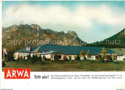 Bischofswiesen Feinstrumpfwirkerei Hans Thierfelder