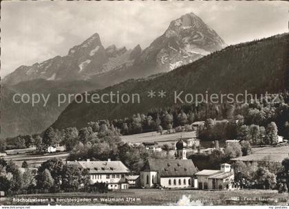 Bischofswiesen mit Watzmann