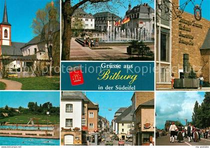 Bitburg Eifel Rheinland-Pfalz Kirche Bitburger Brauerei