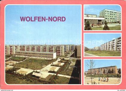 Wolfen Bitterfeld  Kaufhalle Altersheim Strasse der Jugend