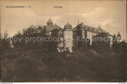 Blankenburg Harz Schloss