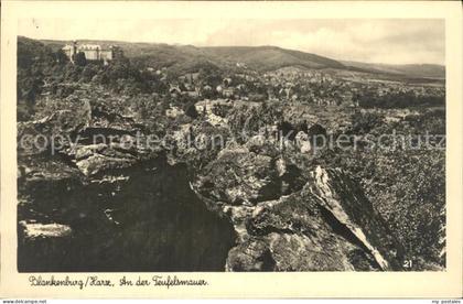 Blankenburg Harz Teufelsmauer