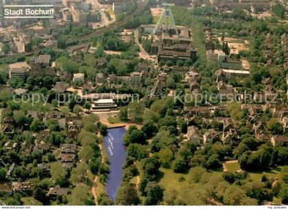 BOCHUM  CITY Deutsches Bergbau Museum und Museum Bochum Fliegeraufnahme