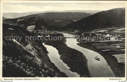 Bodenwerder Oberweser- Personen- Dampfschifffahrt