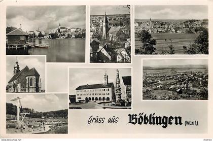 BÖBLINGEN - carte multi-vues.