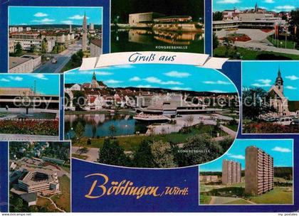 Boeblingen Kongresshalle Brunnen Panorama