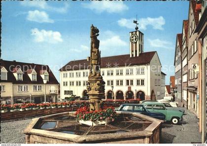 Boeblingen Marktplatz Rathaus