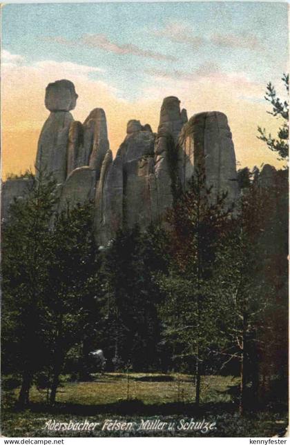 Adersbacher Felsen - Müller und Schluze