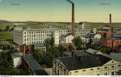 BRAUNAU BROUMOV, Mittelsand (1910s) Tschechien AK