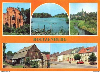 Boitzenburg Klosterruine Am Haussee Teilansicht Produktionsmuseum Klostermuehle