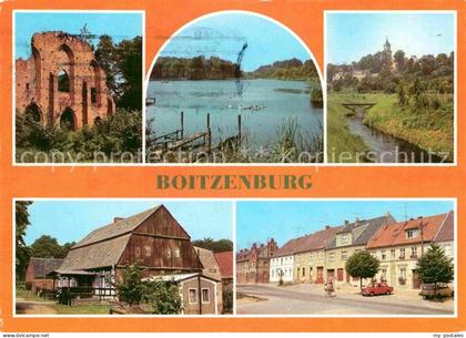 Boitzenburg Klosterruine Am Haussee Teilansicht Produktionsmuseum Klostermuehle