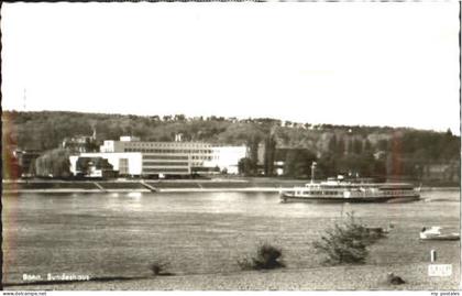 Bonn Rhein Bonn Bundeshaus x 1968