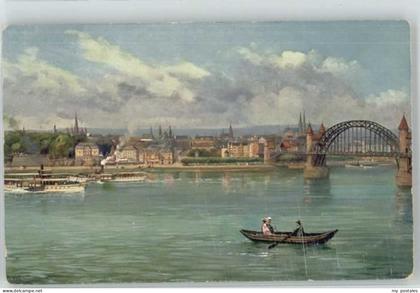 Bonn Rhein Bonn Kuenstlerkarte