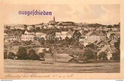 Bonndorf Schwarzwald Teilansicht