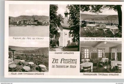 Boppard Rhein Kapelle Kreuzberg Forsthaus Kreuzberg Terrasse Speisesaal