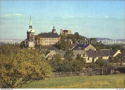 Frauenstein Brand-Erbisdorf mit Schloss und Burgruine