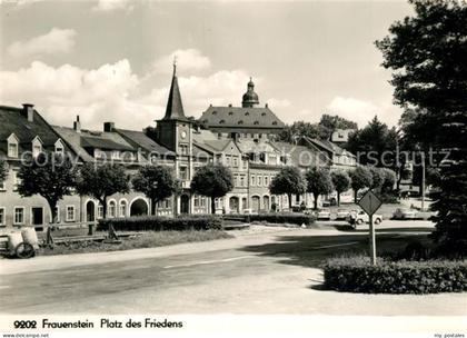 Frauenstein Brand-Erbisdorf Platz des Friedens
