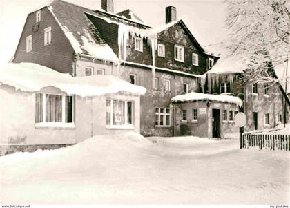 Holzhau Brand-Erbisdorf Fischerbaude im Winter