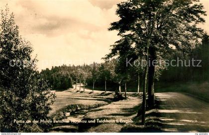 Holzhau Brand-Erbisdorf Partie an der Mulde
