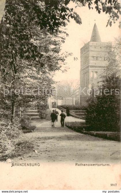 Brandenburg  Havel Rathenowertorturm