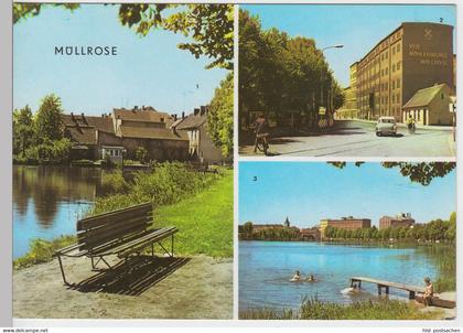 (102019) AK Müllrose, Mehrbildkarte 1976