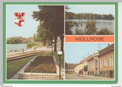 (102020) AK Müllrose, Mehrbildkarte 1988