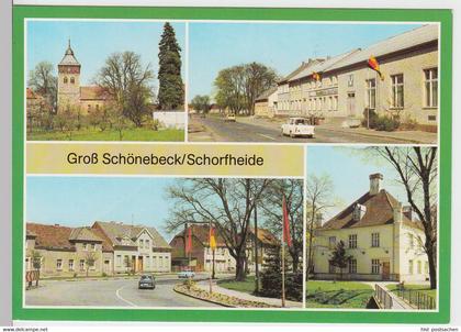 (102486) AK Groß Schönebeck / Schorfheide, Mehrbildkarte 1988