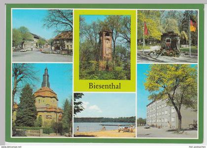 (92211) AK Biesenthal, Mehrbildkarte, 1987