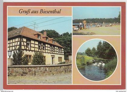 (92212) AK Biesenthal, Mehrbildkarte, 1986