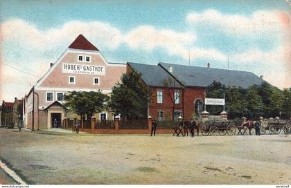 AK Großräschen Hubers Gasthof Hotel Brandenburg 1912 gelaufen Postkarte