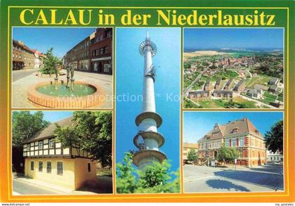 Calau Brandenburg Boulevard Fernsehturm Blick vom Fernsehturm Heimatmuseum Ratha