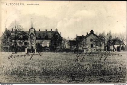 CPA Alt Döbern Altdöbern Niederlausitz, Krankenhaus