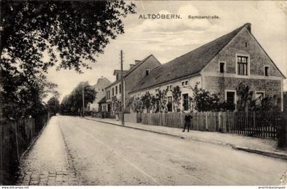 CPA Altdöbern in der Niederlausitz, Seminarstraße